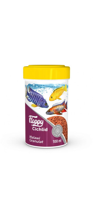 FLP018-FLOPPY CICHLID MALAWI GRANULAT 100ML FLP018-FLOPPY CICHLID MALAWI GRANULAT 100ML
